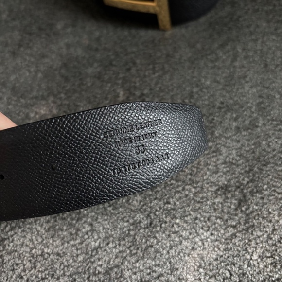 Tom Ford 2 tone reversible logo Belt women’s Size 85 - Picture 10 of 10